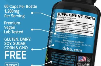 Berberine Supplement Capsules Review