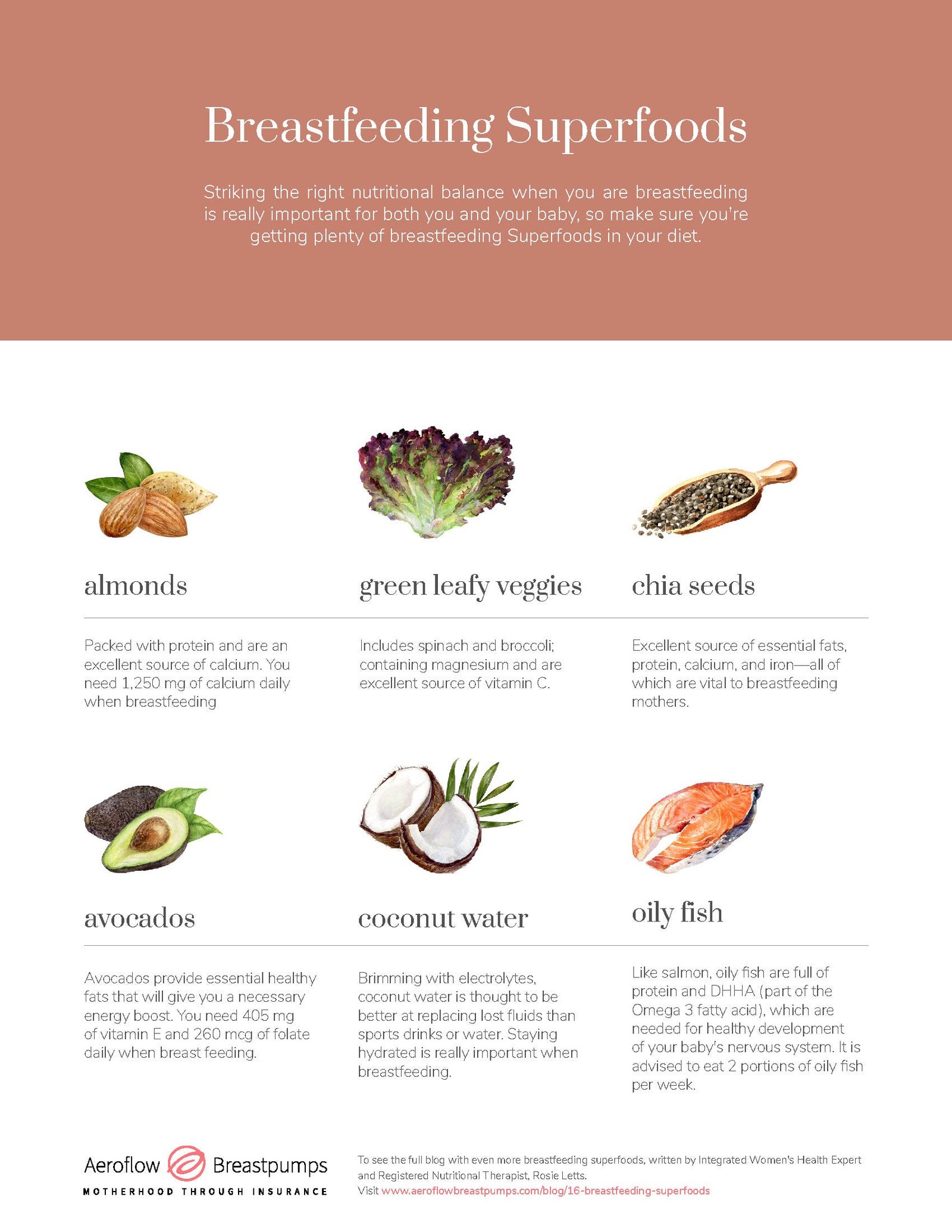Best Foods for Breastfeeding Moms