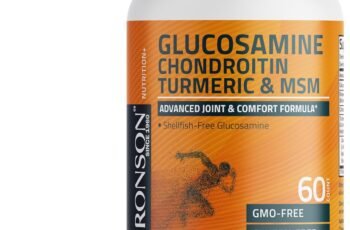 Bronson Glucosamine Chondroitin Turmeric & MSM Review