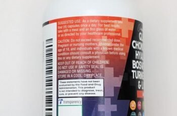 Clean Nutraceuticals Glucosamine Chondroitin MSM 1500mg Review