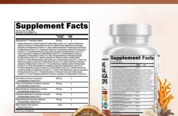 Clean Nutraceuticals Lions Mane 20in1 Mushroom Supplement Review