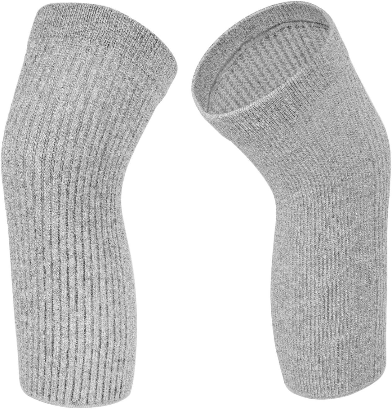 Elastic Cotton Knee Warmers, Knee Sleeves for Men and Women - Circulation Support and Joint Pain Relief, Arthritis Aid, One Pair, Made in Japan