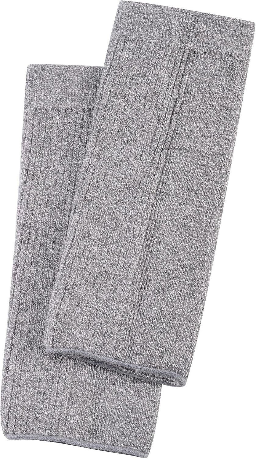 Elastic Cotton Knee Warmers, Knee Sleeves for Men and Women - Circulation Support and Joint Pain Relief, Arthritis Aid, One Pair, Made in Japan