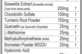 Evlution High Absorption Joint Support Supplement review
