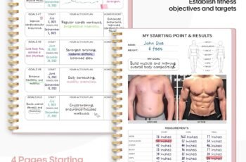 Fitness Workout Journal for Women & Men Review