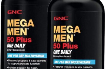 GNC Mega Men 50 Plus One Daily Multivitamin Review