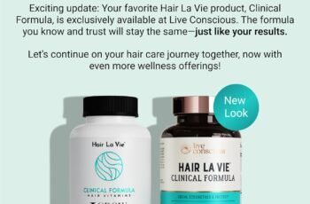 Hair La Vie Live Conscious Clinical Formula Hair Growth Vitamins for Women and Men review