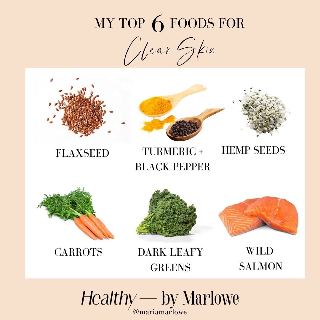 Healthy Foods for Clearing Acne