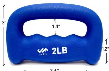 JFIT Neoprene D Grip Dumbbells Review