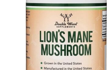Lions Mane Supplement Mushroom Capsules Review