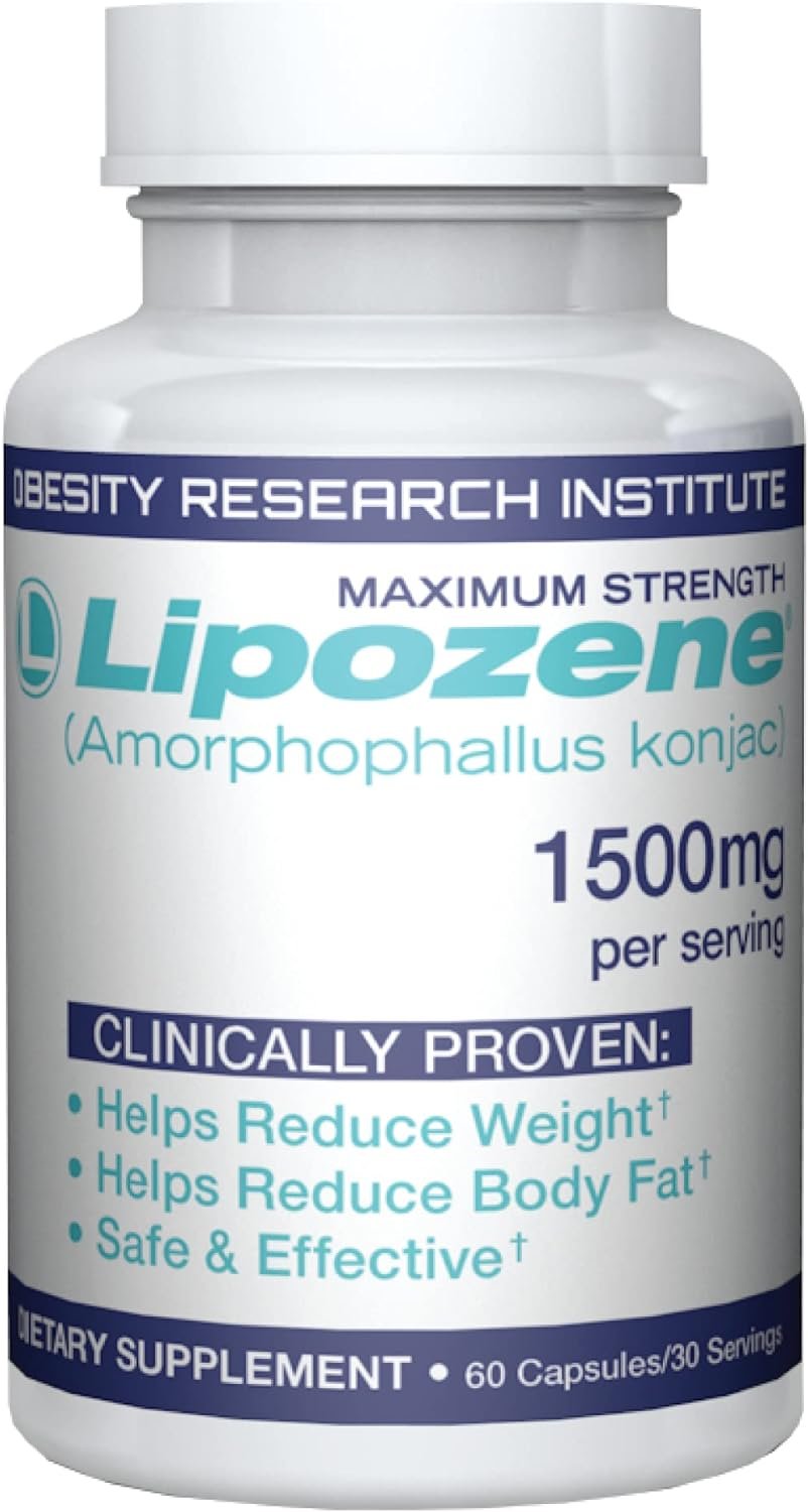 Lipozene MEGA Bottle - 120 Capsules, Making it Our Largest Size Available - Appetite Suppressant