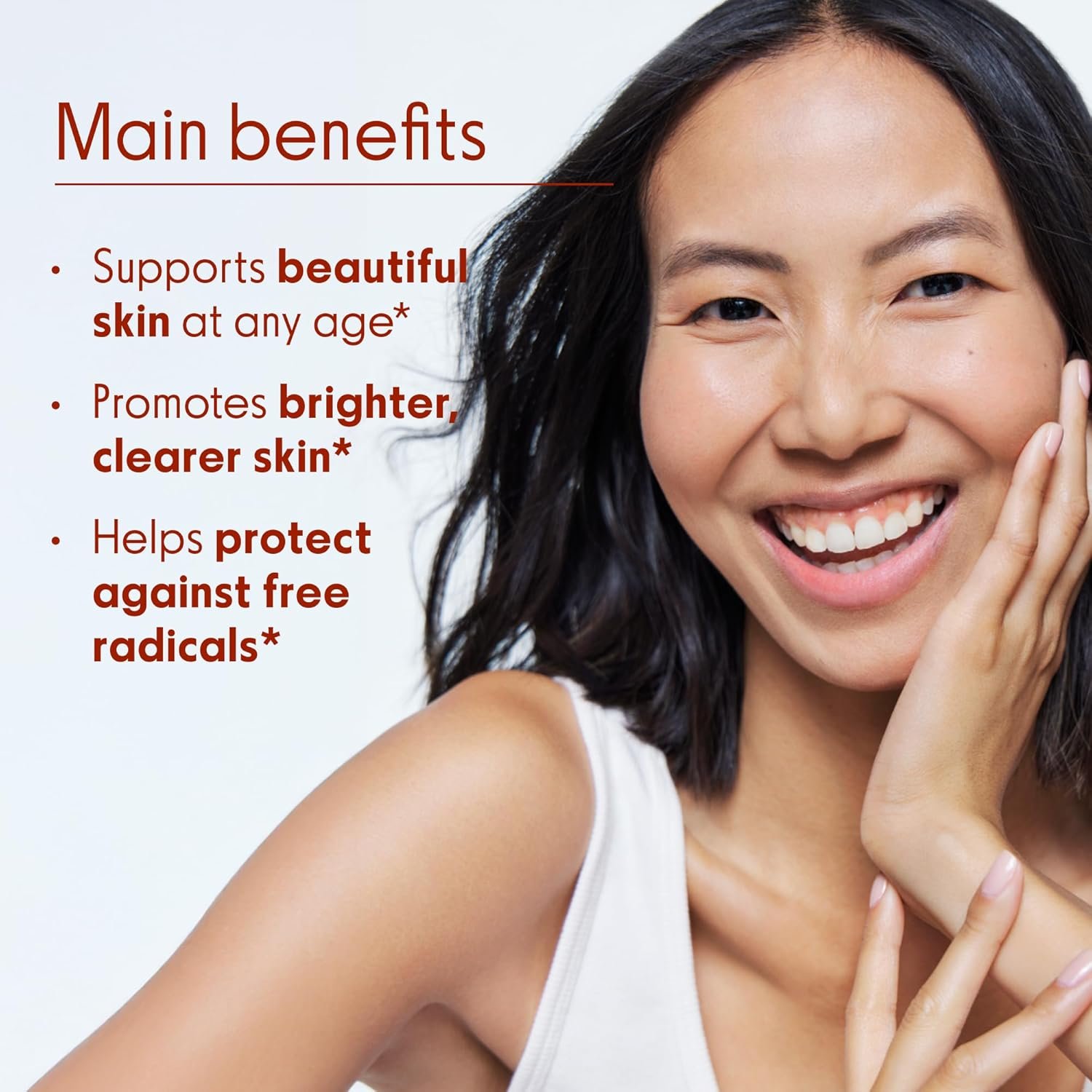 Love Wellness Good to Glow | Collagen Supplement with Biotin, Vitamin C, E, Ashwagandha Zinc | Promotes Smooth, Glowing Clear Skin | Enhances Smoothness Promotes Healthy Skin | 60 Count