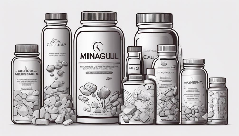 minerals crucial for well being