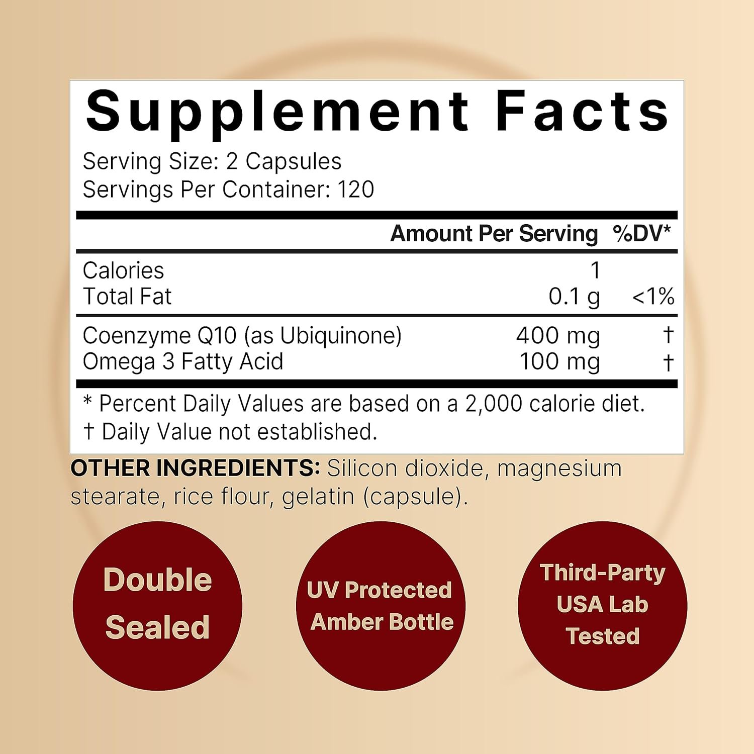 NatureBell CoQ10 (Ubiquinone) 200mg with PQQ, 240 Veggie Capsules | Stable High Absorption Form – Antioxidant Support for Brain, Heart, Energy Health – Extra Strength Coenzyme Q10 Supplement