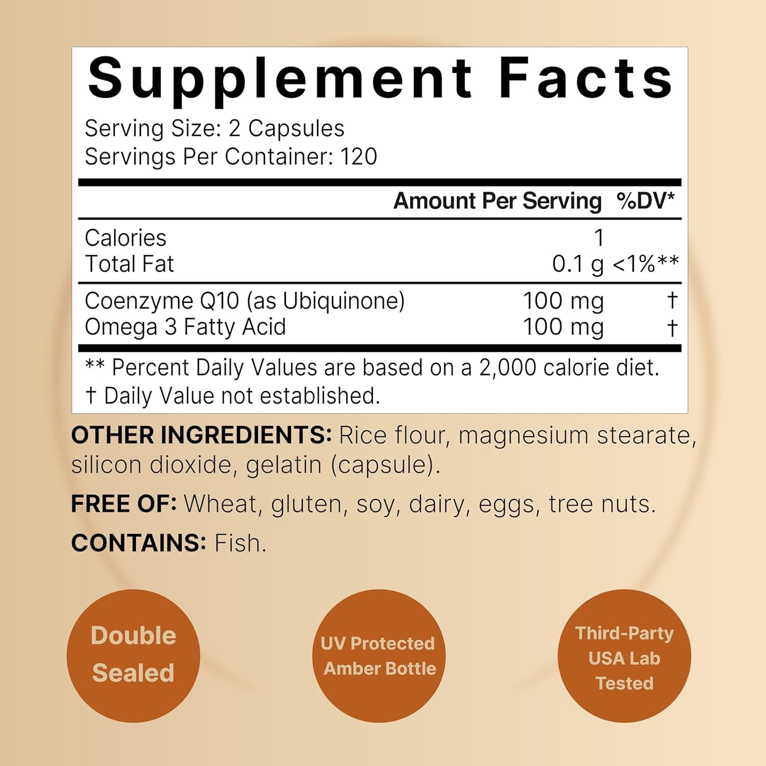 NatureBell CoQ10 (Ubiquinone) 200mg with PQQ, 240 Veggie Capsules | Stable High Absorption Form – Antioxidant Support for Brain, Heart, Energy Health – Extra Strength Coenzyme Q10 Supplement