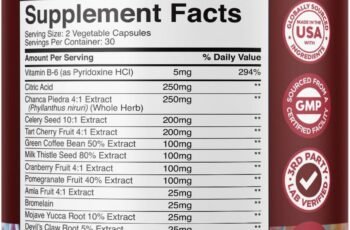 Natures Craft Liver Support Supplement Review