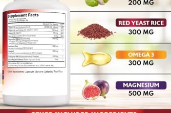 NEW AGE COQ10 200mg Red Yeast Rice Review