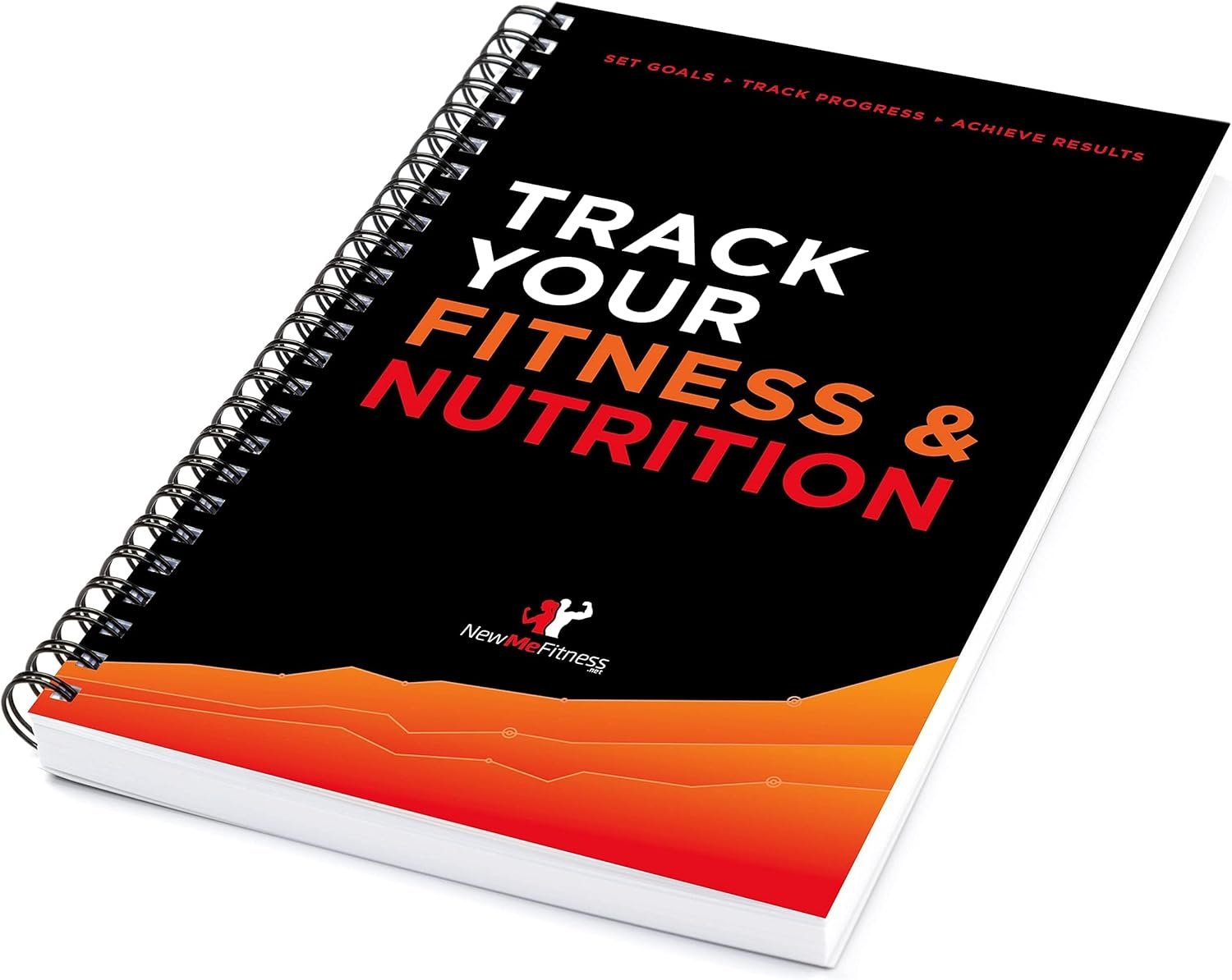 NewMe Fitness Journal for Women Men, Food Workout Journal, Planner Log Book to Track Weight Loss, Muscle Gain, Home Gym Exercise, Bodybuilding Progress, Daily Nutrition Personal Health Tracker