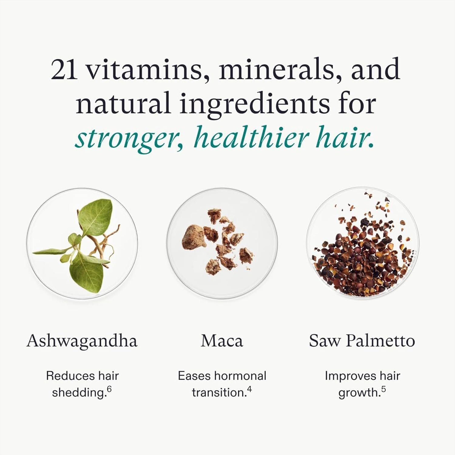 Nutrafol Womens Balance Hair Growth Supplements, For Women 45 Years and Older, Clinically Proven for Visibly Thicker Hair and Scalp Coverage, Dermatologist Recommended - 3 Month Supply, Pack of 3