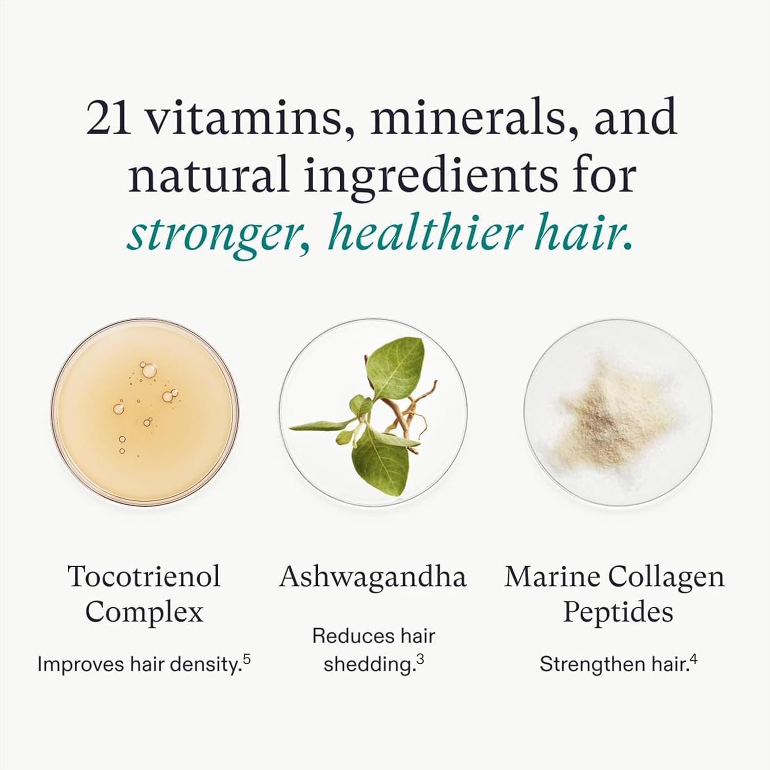 Nutrafol Womens Hair Growth Supplements, For Women Ages 18-44, Clinically Proven Hair Supplement for Visibly Thicker and Stronger Hair, Dermatologist Recommended - 1 Month Supply, 1 Refill Pouch