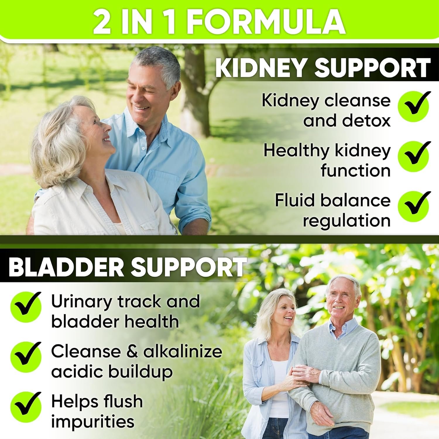 NutraPro Kidney Cleanse Detox Repair and Bladder Support- Kidney Support Supplement for Kidney Restore with Chanca Piedra,Cranberry, Juniper Berries for Detox and Bladder Health.60 Day Supply.