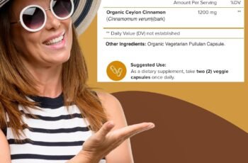 NutriFlair Organic Ceylon Cinnamon Supplement Review