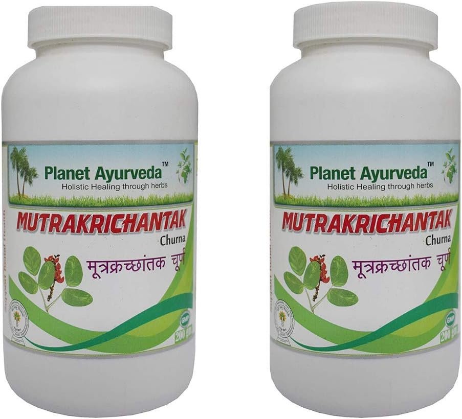 Planet Ayurveda Mutrakrichantak Churna, 200 Grams; 2 Jars