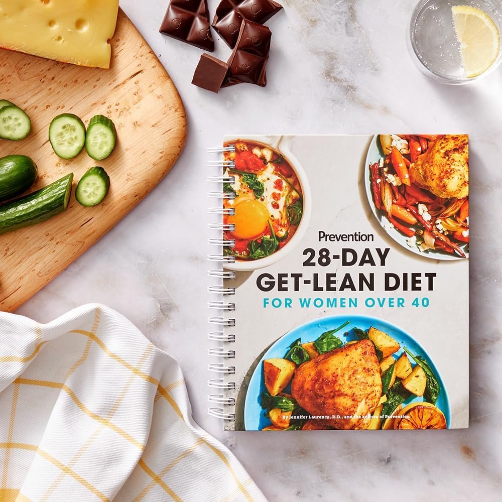 Prevention: 28-Day Get-Lean Diet for Women Over 40. The new planner for daily meal plans, recipes, and more for lasting weight loss after 40!