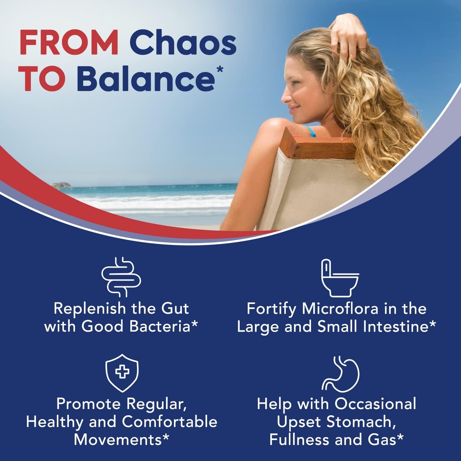 Probiotics for Women, 120 Billion CFU 34 Strains, Prebiotics, Digestive Enzymes, Cranberry, 4-in-1 Feminine Probiotic, Digestive, Vaginal, Immune Support, 30ct