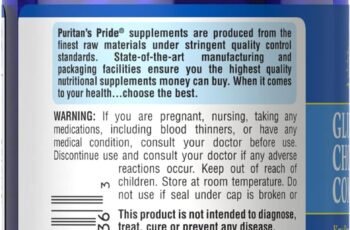 Puritan’s Pride Glucosamine Review