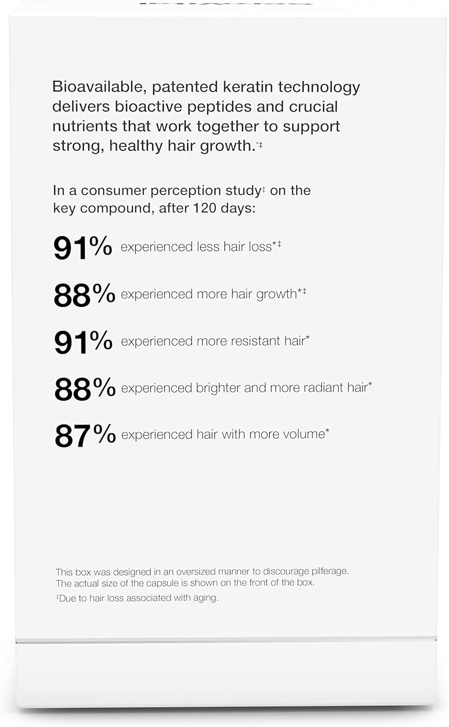 SeroVital Hair Regeneres - Formulated For Women Seeking Enhanced Hair Growth - Supports Noticeable Decrease in Age-Related Hair Loss and Shedding - (60 Count)