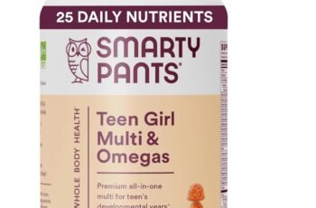 SmartyPants Teen Guy Multivitamin Gummies Review
