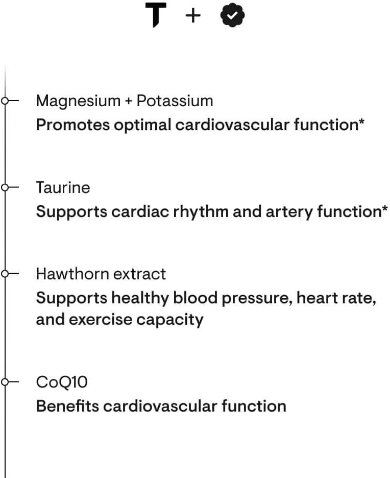 THORNE Heart Health Complex - with CoQ10, Taurine and Hawthorn - Coenzyme Q10 Supplement with Minerals, Amino Acids, and Botanicals - 90 Capsules