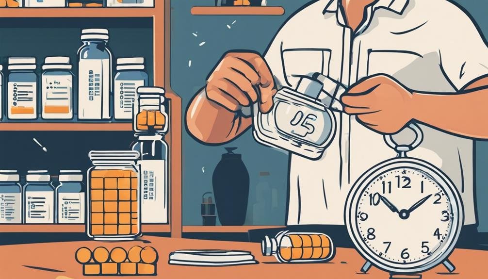 timing for correct dosing