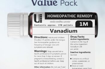 Vanadium 1M Homeopathic Remedy Review