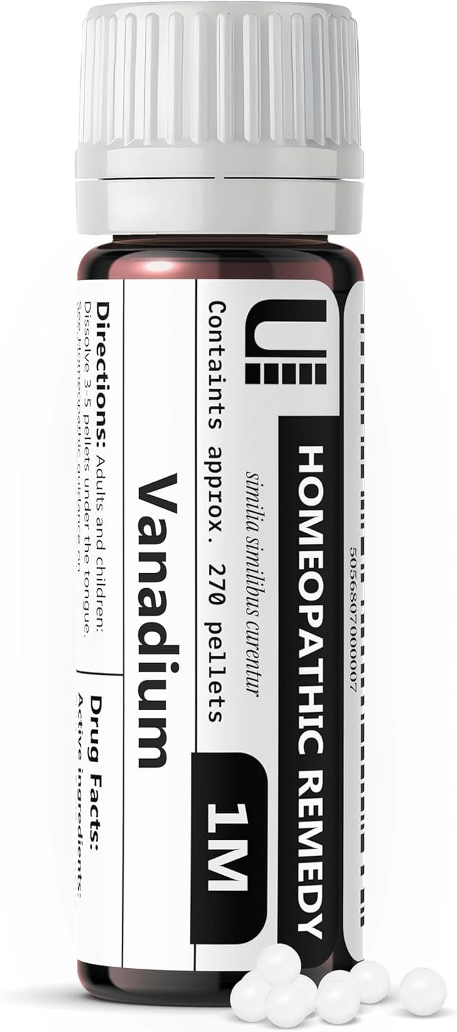 Vanadium 1M Homeopathic Remedy, 270 Pellets