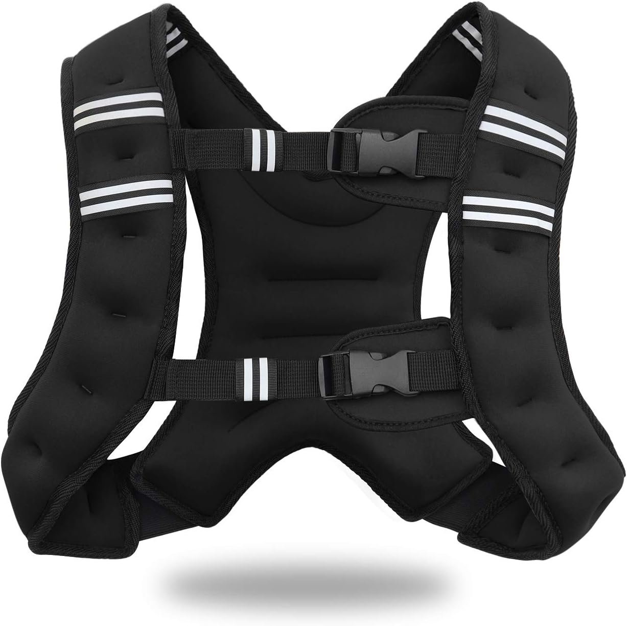 VIVITORY Weighted Vest Workout Equipment, 11lbs/18lbs Body Weight Vest for Men, Women, Strength Training, Running, Fitness, Muscle Building, Weight Loss, Weight lifting