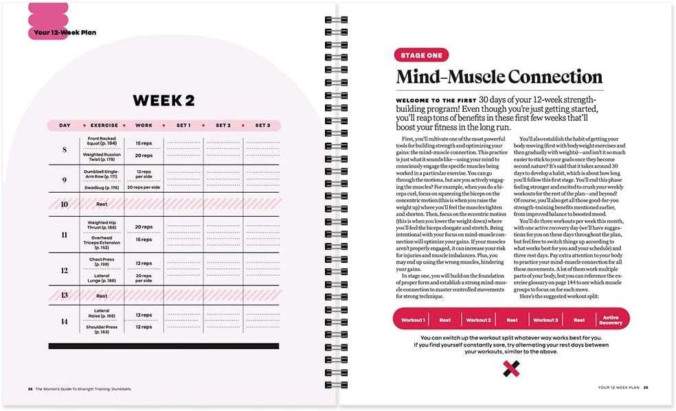Womens Health The Womans Guide To Strength Training: Dumbbells: Get strong arms, legs, and abs—with around 30-minute workouts you can do in your own home!